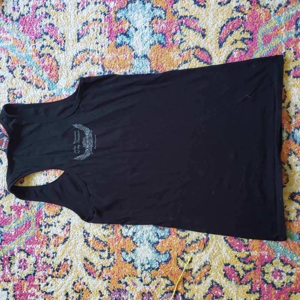Harley Davidson Black Tank - Picture 2 of 5